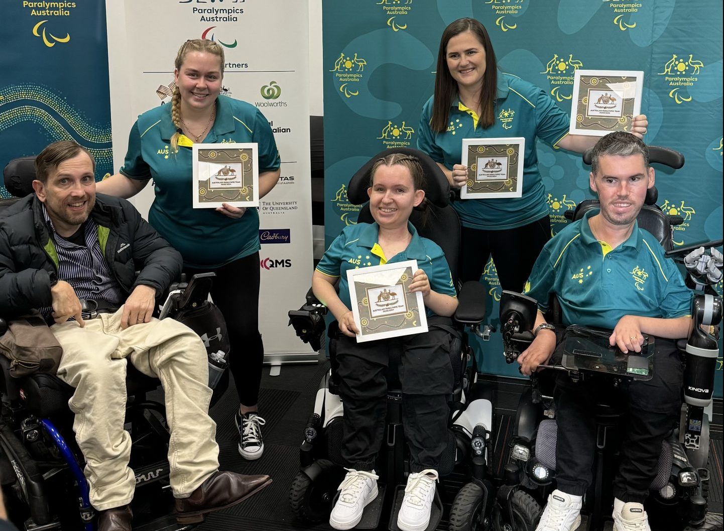 Dan Michel with ramp operator Ashlee Maddern & Jamieson Leeson with ramp operator Jasmine Haydon were named in our Paralympic team today. All 4 athletes are NSWIS Scholarship holders in the Individual Athlete Program.