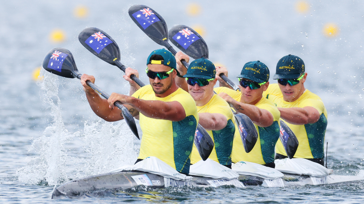 Riley and Men’s K4 win Silver