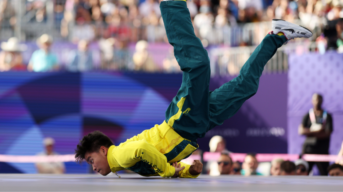 J-Attack Lays Down in B-Boy Competition