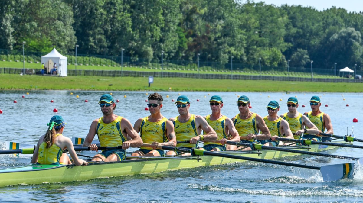 Rigney, Eights, Close Out Olympic Regatta