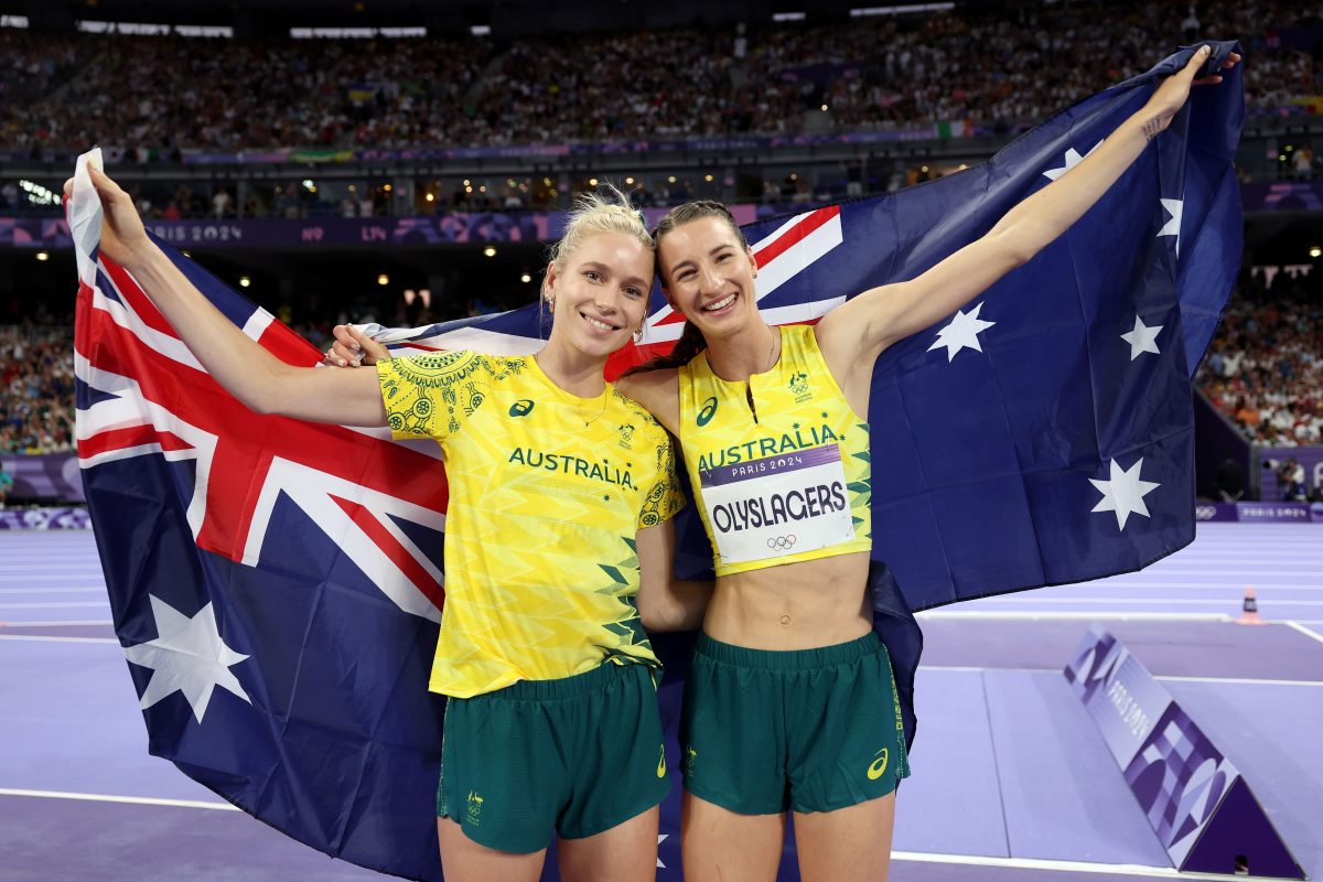 Nicola Olyslagers wins silver and Eleanor Patterson bronze in the women's high jump at the 2024 Olympic Games in Paris.