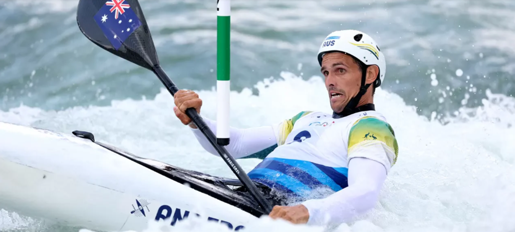 Tim Anderson finishes in th place in the men's K1 on Day 6 2024 Olympic Games