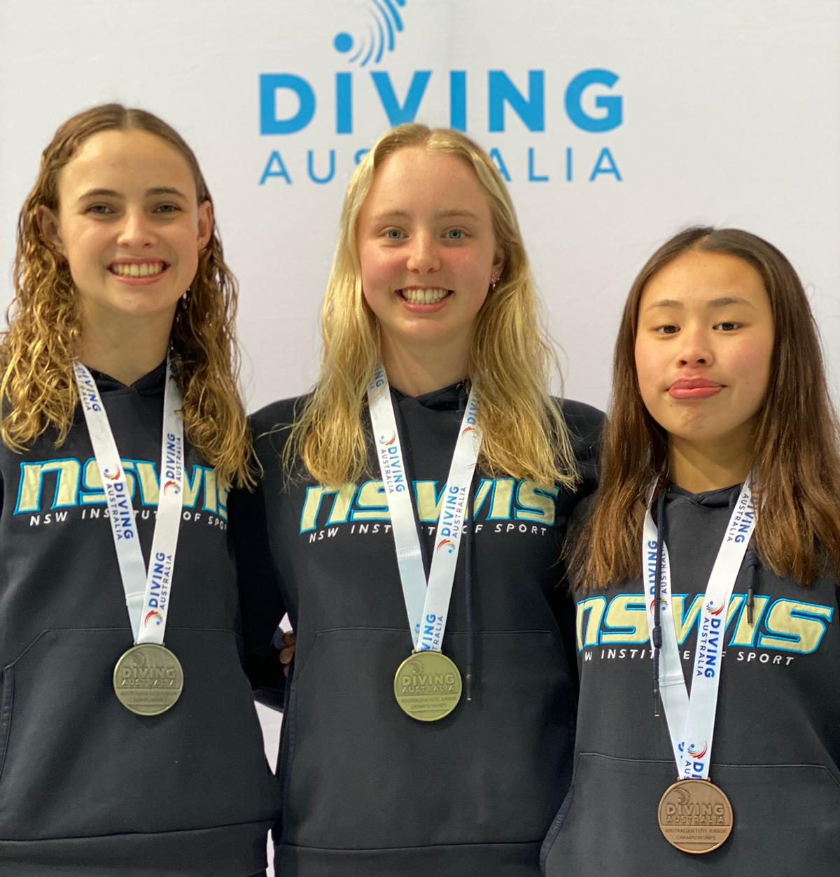 Five NSWIS divers selected for world junior championships in Brazil