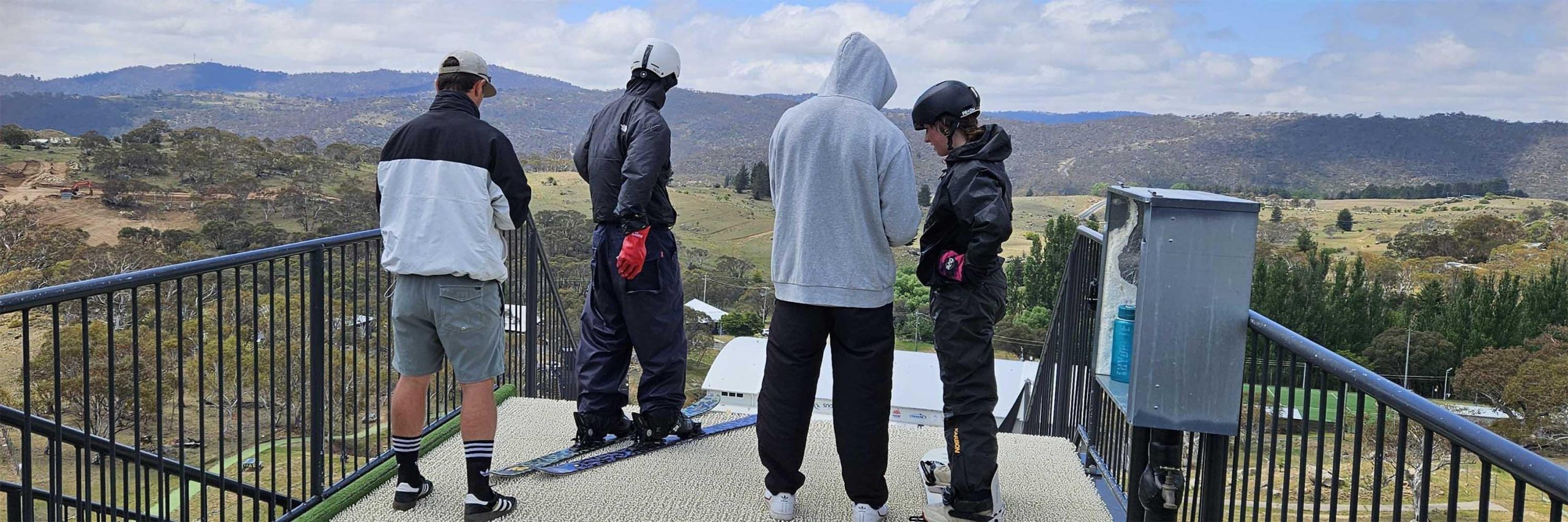 Park and Pipe athletes at the NSWIS Camp in Jindabyne