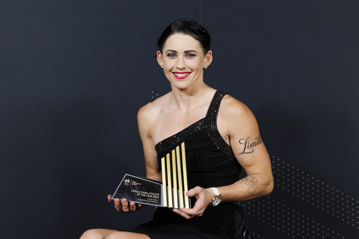 Parker’s remarkable Paris performance celebrated at AIS Awards