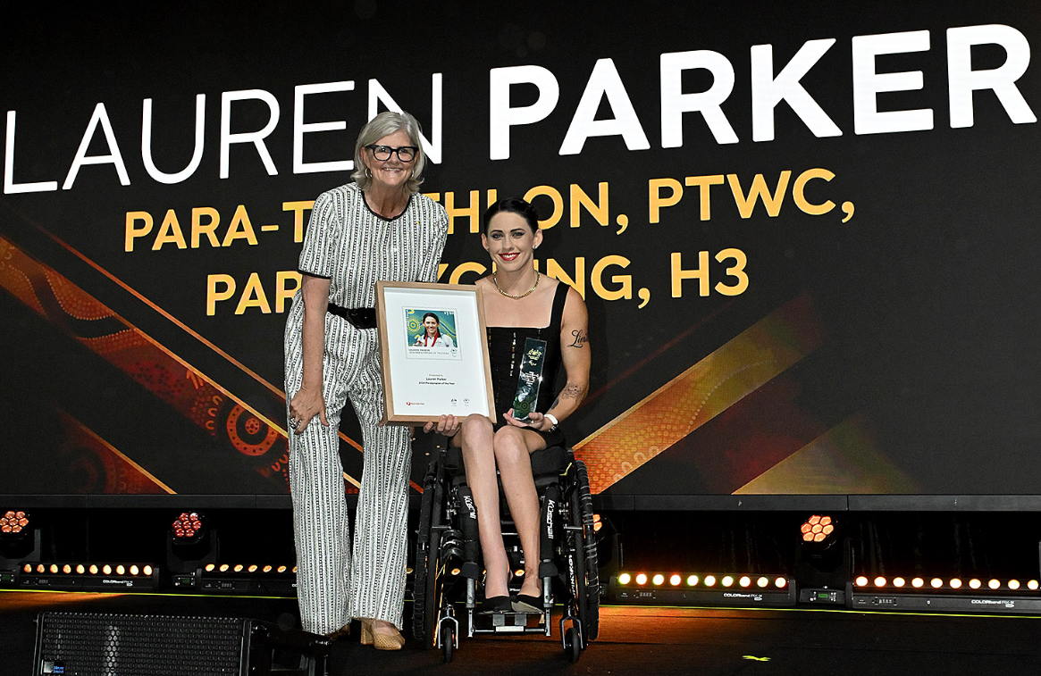 Lauren Parker named Paralympian of the Year